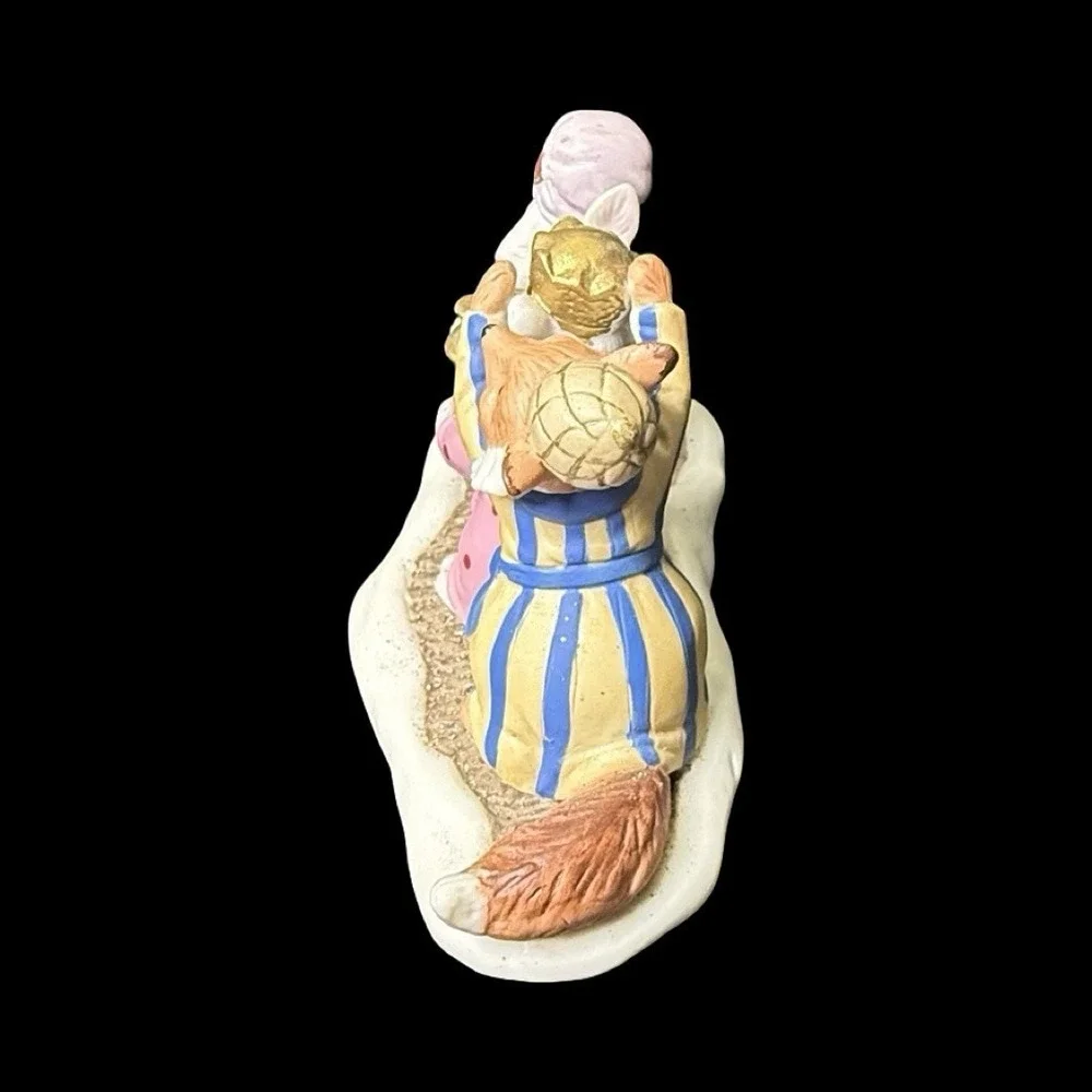 Fitz & Floyd Enchanted Forest Holiday Hamlet Three Wise Men Figurine 1994